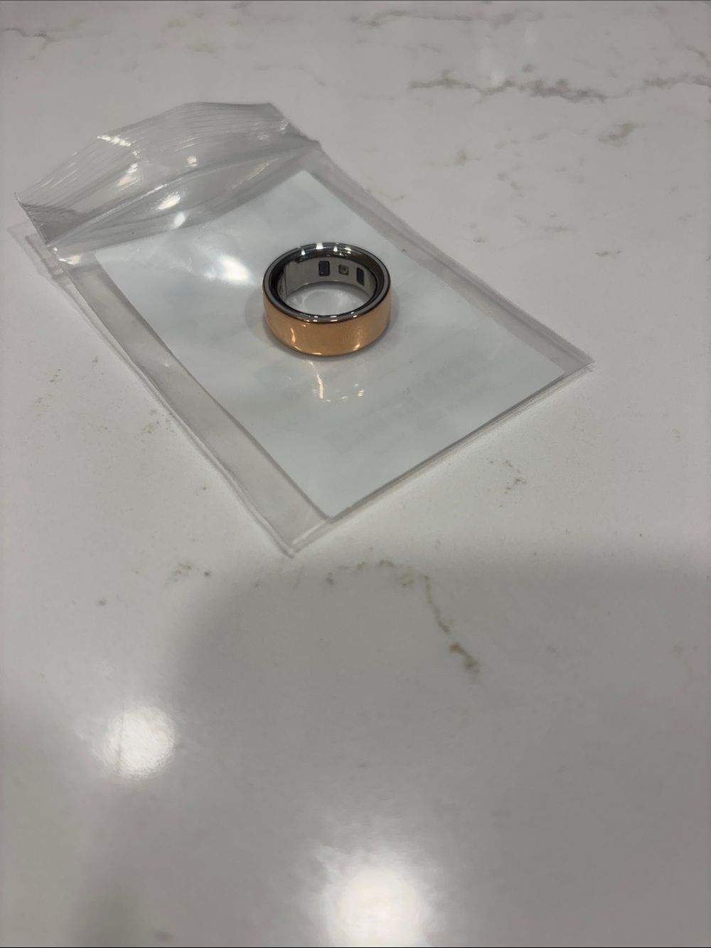 Rose Gold Women's Oura Ring 4